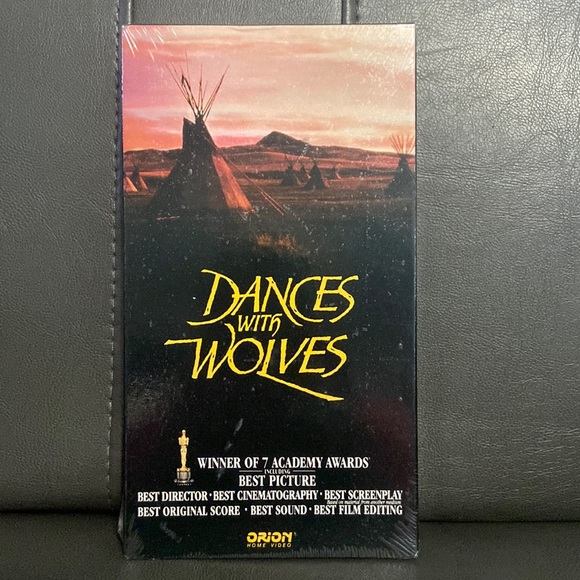 Orion Other - New in box factory sealed Dances with Wolves VHS tape